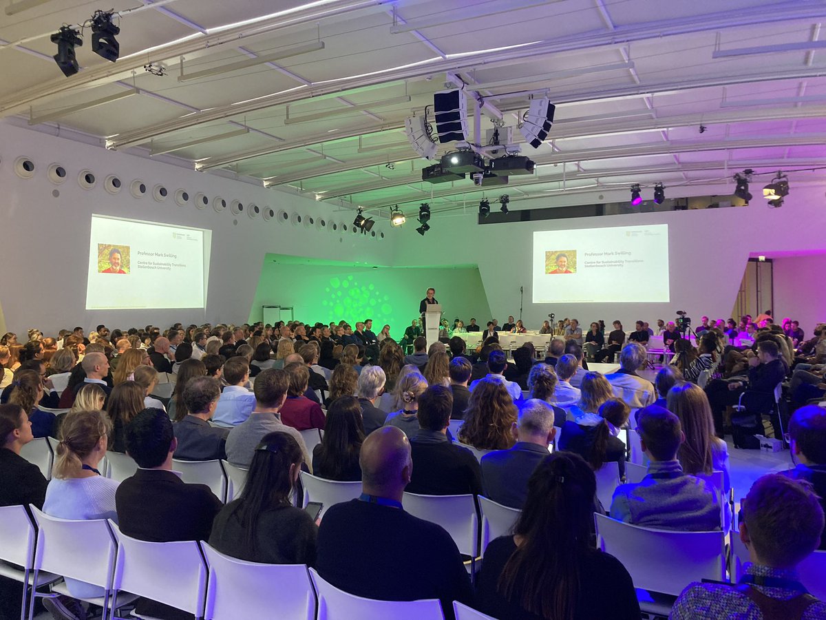 Professor Mark Swilling closing just #IST2023 keynote with the quote “To be truly radical is to make hope possible rather than despair convincing.” — Raymond Williams