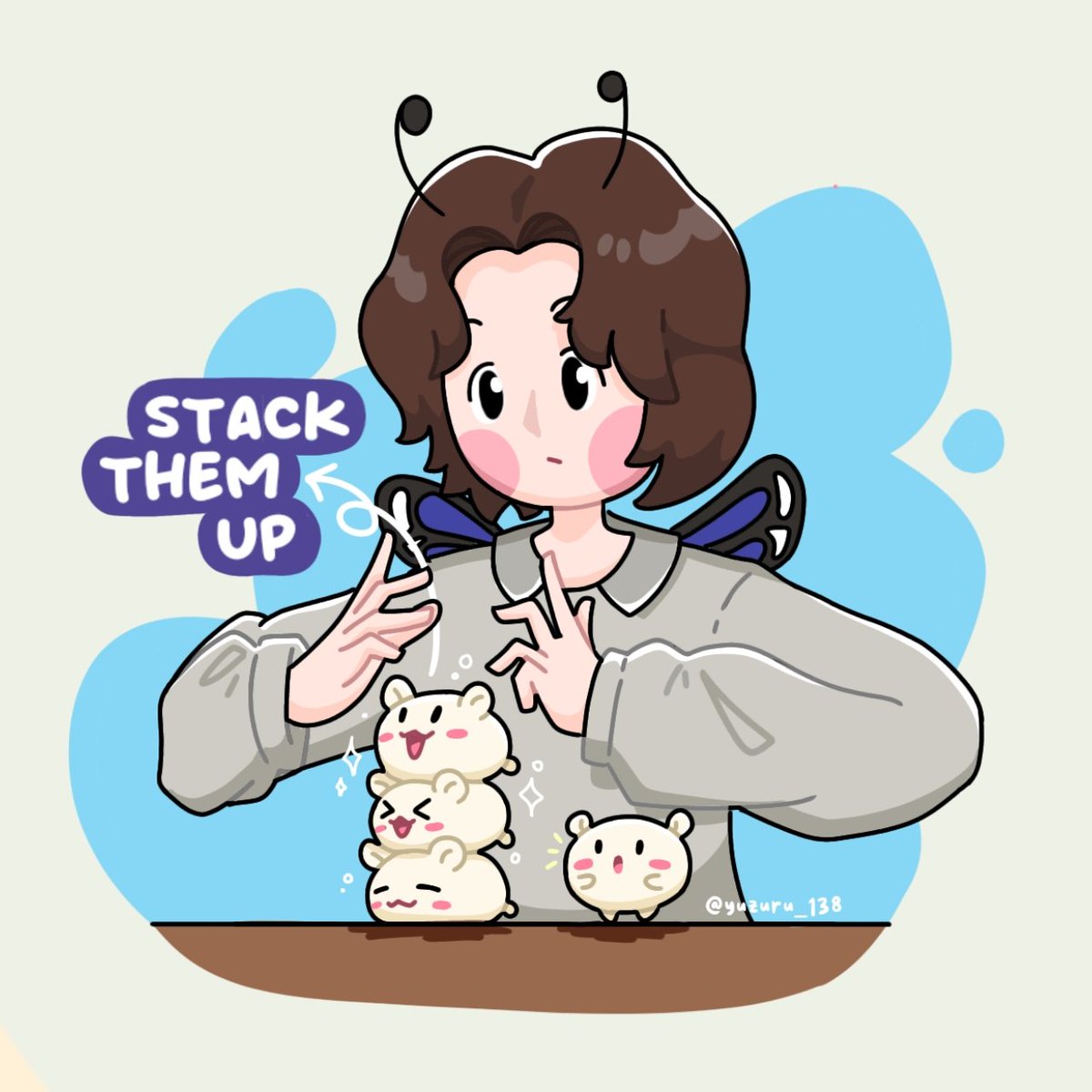yuzuru_138's tweet photo. "Why you should have truz for your companion ??"

🌼✨Ruru ver.✨🌼
(Stack it to a fluffy tower.)

#TRUZ #TREASURE    
@official_truz 
@treasuremembers https://t.co/ip3ei7UNVa