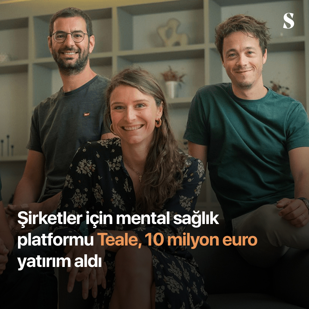 Swipeline_tr's tweet photo. Online mental sağlık platformu Teale, işverenlerin çalışanlarına zihinsel destek sunmalarına ve işyerlerini daha huzurlu bir hale getirmelerine yardımcı oluyor.  https://t.co/tfxESD8hKX https://t.co/7Cvuoo63ue