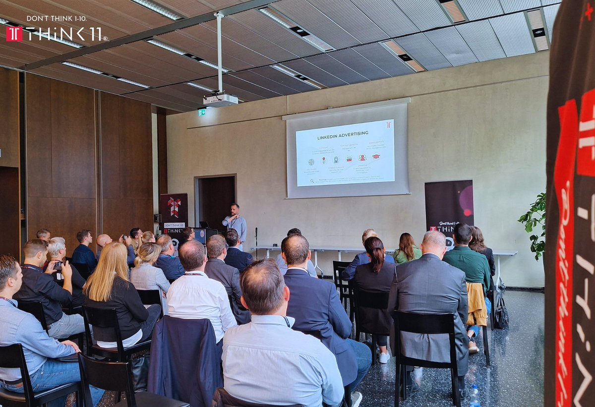 Zum dritten Mal in der Schweiz und dieses Mal in der beeindruckenden Lintharena in Näfels. Rund 50 Teilnehmer erlebten hautnah, wie LinkedIn die Marketinglandschaft verändert.
think11.de/linkedin-insig…