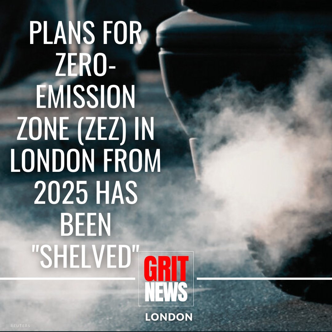 Plans to introduce a Zero-emission zone (Zez) in #London from 2025 have been shelved by City Hall, reports the BBC.

In the London Mayor's 2018 transport strategy, the scheme proposed an introduction to a charge for all petrol and diesel vehicles.

However, City Hall said it