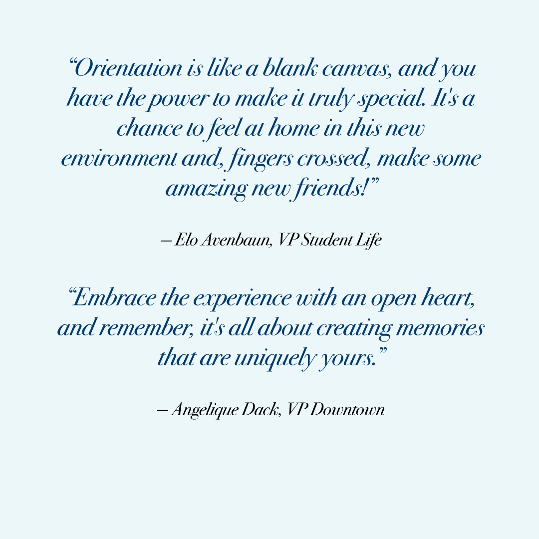 Orientation is right around the corner! And here's what YOU need to know! 
otsu.ca/latest