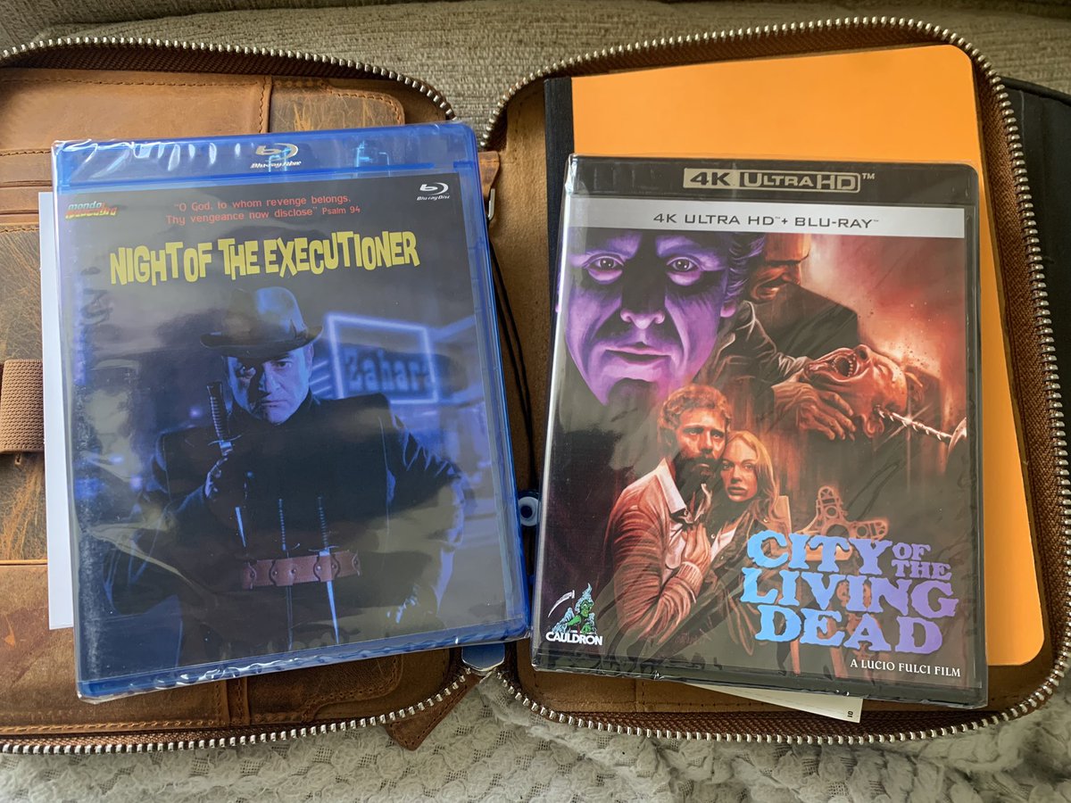 Cor. Look at these beauties from @CauldronFilms and @MondoMacabroUSA. I didn’t even know my CITY OF THE LIVING DEAD had been posted. #PaulNaschy #JacintoMolina #LucioFulci #Eurocult #Eurohorror