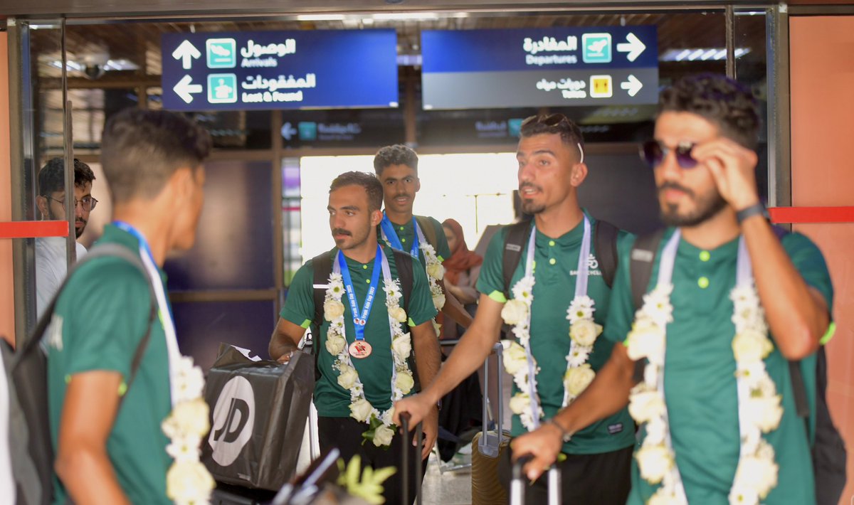Saudi_Cycling's tweet photo. 📸
وصـــول الأبطــــال  🛬🇸🇦 https://t.co/L7BNL2uryl