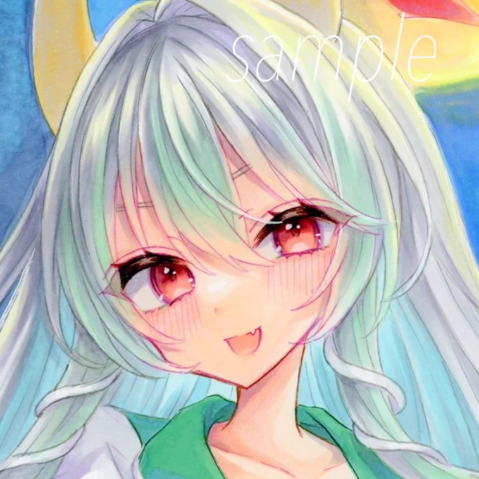 けーねとラフ画セットヤフオクの方に出品しておりますラフ画は厳選したら32枚になったのでこの1点のみです〜!日曜日まで出品してます 