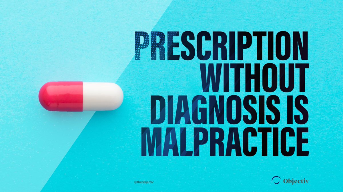 Prescription Without Diagnosis is Malpractice. Or, the power of doing your research before making that video.
theobjectiv.tv/prescription-w… #CorporateComms #VideoProduction