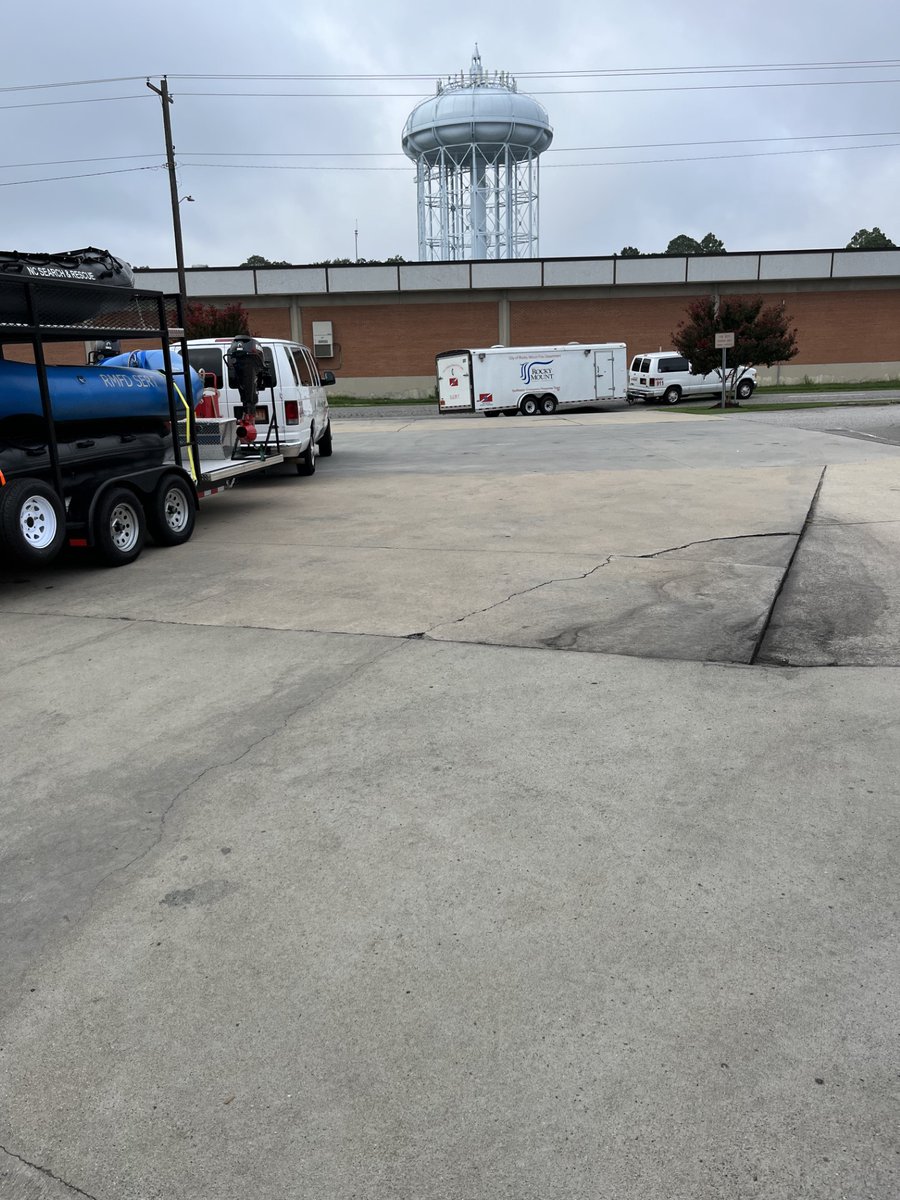 RMFD’s Swift Water Emergency Response Team (SERT), consisting of 16 personnel, was deployed to Bladen County to stage and assist with potential damages from Hurricane Idalia.  They were deployed by North Carolina Emergency Management as a Type 1 team.