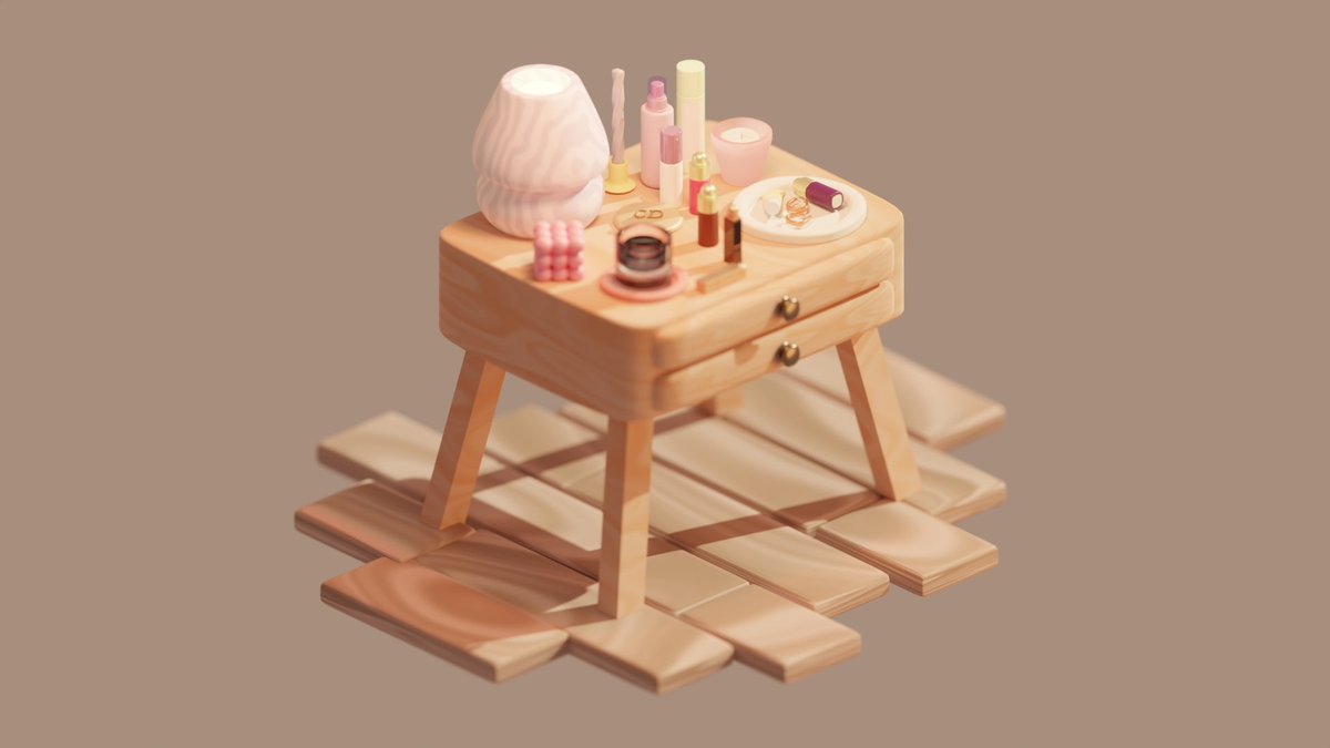 Elloymc's tweet photo. Finished render , for my portfolio super happy with the turn out :) ! | #b3d #blender #3dartwork #cuteartwork #ArtistOnTwitter https://t.co/m5pzjZew4p