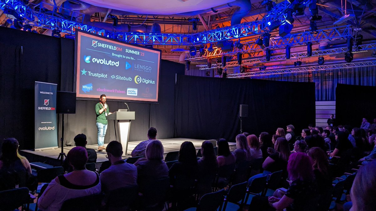 Double hatting today for @TheDevAcademy and <a href="/hsyacf1/">HSYACF</a> at #SheffieldDM. Learning lots about all things digital marketing.

Some really interesting sessions this morning on SEO, and using Generative AI.