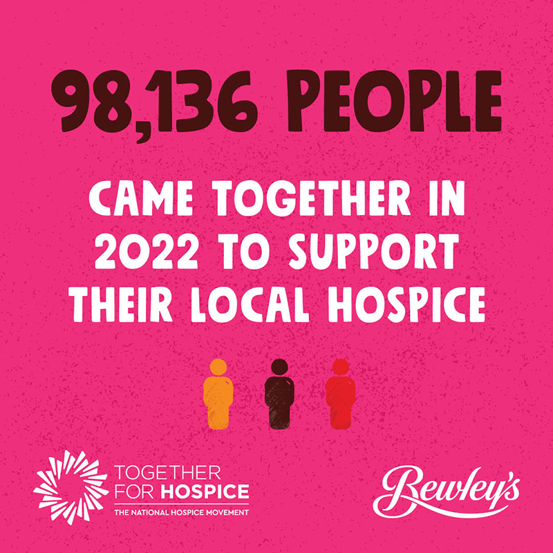 Will you represent one of over 98,000 people who will come together for their local hospice this year? If you can't host or attend an event, why not make a donation to your local hospice at hospicecoffeemorning.ie #getinvolved #Togetherforhospice