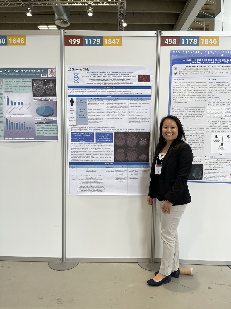 jerylyu's tweet photo. #MDSCongress Grateful to present my three research studies/cases in this year’s International Parkinson’s Disease and Movement Disorders Society Congress! Many thanks to my mentor Dr. Hubert Fernandez and Ignacio Mata @nachogenePD https://t.co/SKTBsEucAM