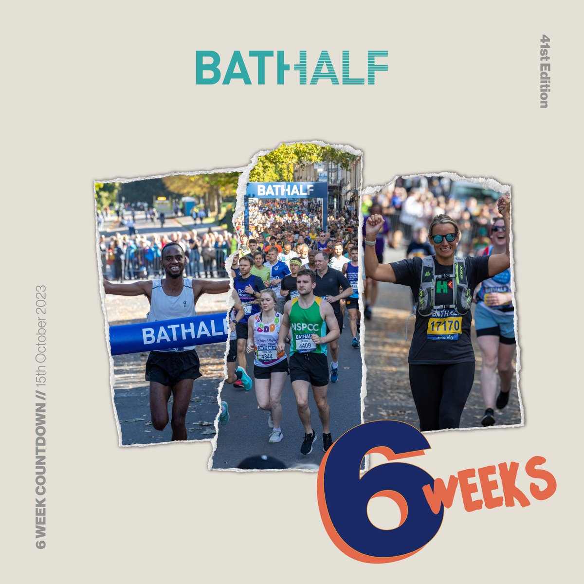 bathhalf's tweet image. We're 6 weeks out 🔥

#bathhalf