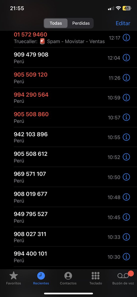 erickcortezf's tweet photo. Qué tan estresante pueden llegar a ser estos tipos de Movistar, esto contaría como acoso? Literal todo el puto día me llamaron, qué irritantes 

#movistar #llamadas #acoso https://t.co/5KfV4aZjDW