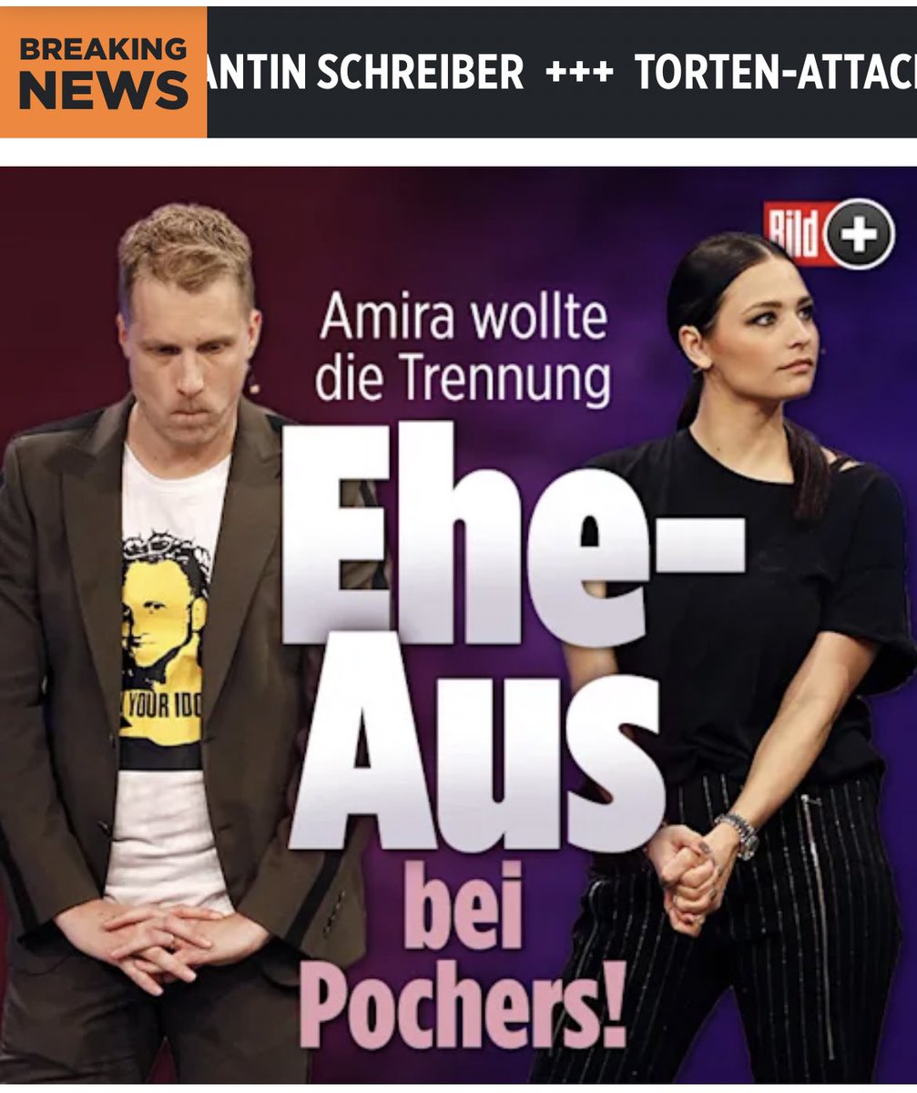 Hmm wilde These: jetzt wo sie bekannt ist und Geld auf eigenen Namen macht, braucht’s den Clown nicht mehr.  
Abgesichert sind die Kids auch. 
#pocher #karma