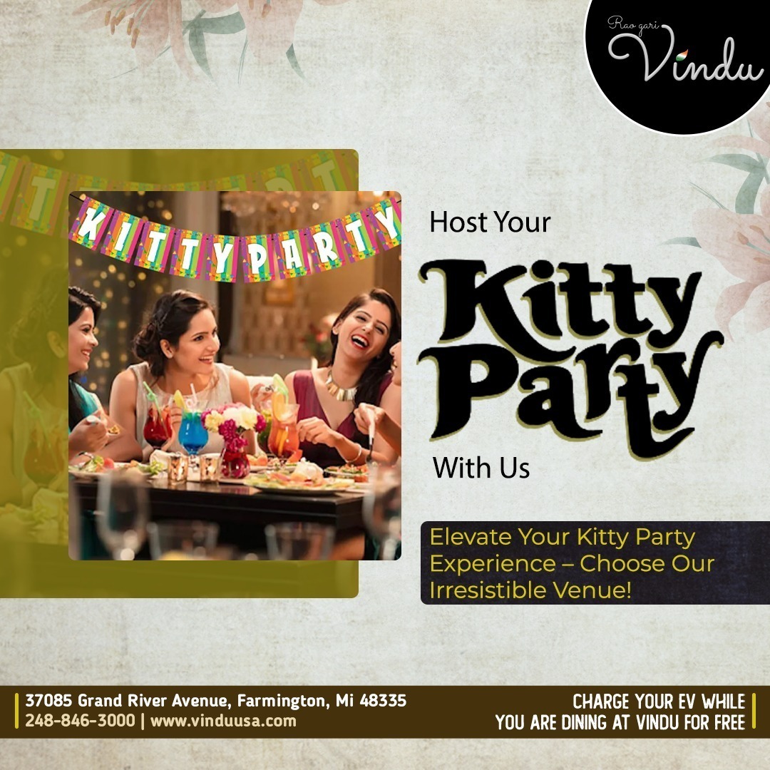 📷 Get Ready to Turn Your Kitty Crew Into the Life of the Party at Vindu Restaurant! 📷
Book Your Spot Now and Let the Fur and Fun Fly! 📷📷
📷: 248-846-3000
Order Online: vinduusa.com
𝗜𝗡𝗦𝗧𝗔𝗚𝗥𝗔𝗠: instagram.com/raogarivindu