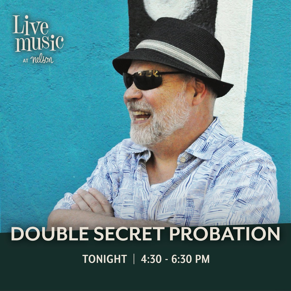 It’s Live Music Thursday! From 4:30-6:30pm this Thursday, pop-rock band Double Secret Probation will be performing. Do not miss our last Live Music Thursday of the season! Learn more: buff.ly/3KvTMVG