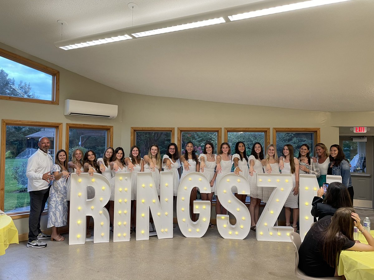 Schroedergbball's tweet image. A special night for a special team! Our State Championship Ring Celebration! 💍💙 #morepicstocome