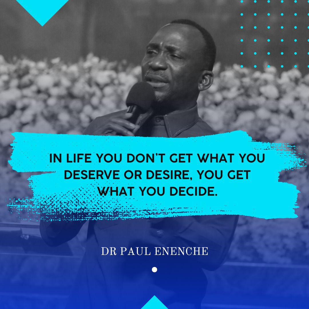 drpaulenenche's tweet photo. It’s not enough to do a wishful thinking, you must act! Steps must be taken for progress to be made.
Nuggets from our midweek power communion service yesterday. https://t.co/fOA9hUNQsr