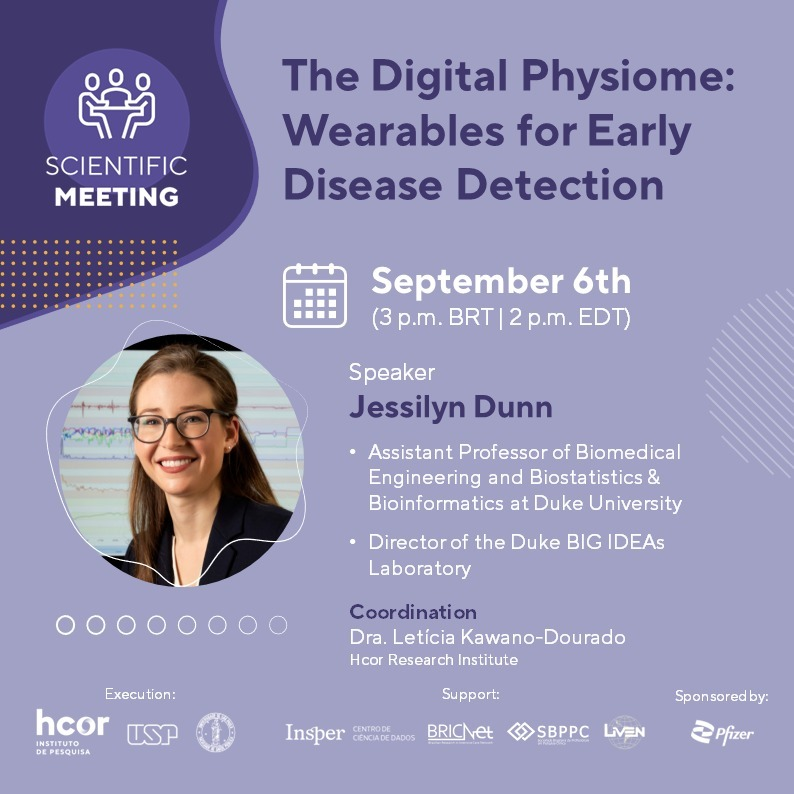 leticiakawano's tweet photo. #Hcor scientific meeting is honored to have Prof. @drjessilyn, director of @Big_Ideas_Lab, speaking about the digital physiome 🤩

A partnership between Hcor research institute &amp; @fsp_usp 

If you wanna listen in, let me know, happy to share the meeting link
#OpenScience https://t.co/MYNizdiJKO