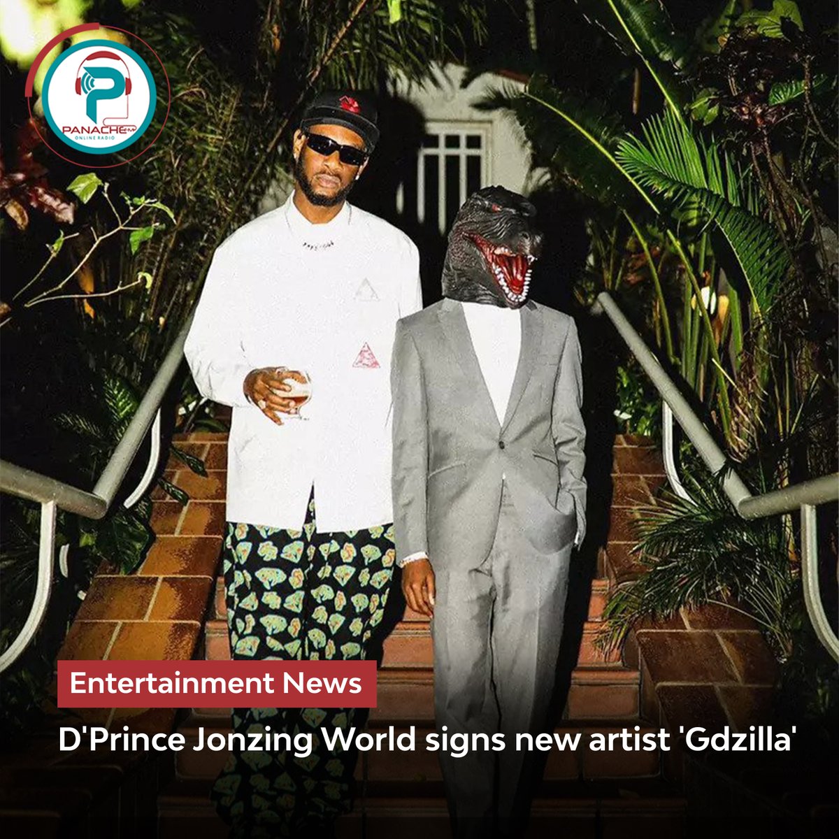 panacheradio1's tweet photo. After giving us Rema and Ruger, D’Prince of @thejonzingworld unveils @gdzillaonline. Something is cooking.
#Trending #Music #Naija #Jonzing #Panache #Rema https://t.co/HdSTUpnwYY