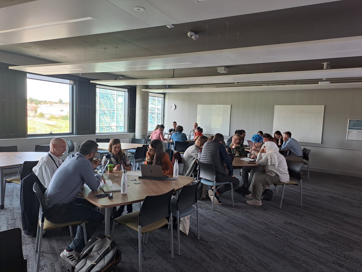 roumenina's tweet photo. The young complementologists are working hard to explore whether complement is a friend, a foe or a therapeutic target in cancer at the #ICW2023 workshop teaching day exercise session 😀 https://t.co/2eBknRY724
