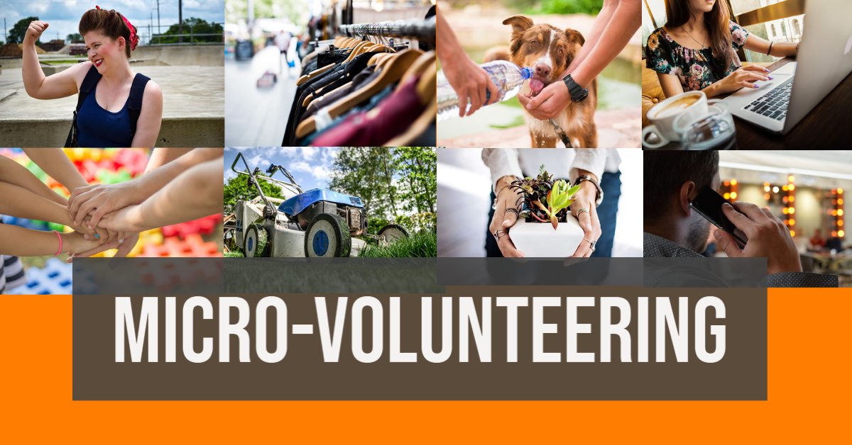 Micro volunteering:
A series of easy tasks that can be done anytime, anywhere - Whether you’ve got two minutes or two hours to give - It's time to find out how you can make a difference:
volunteer.valonline.org.uk/microvolunteer…
#askval #volunteer #networking
