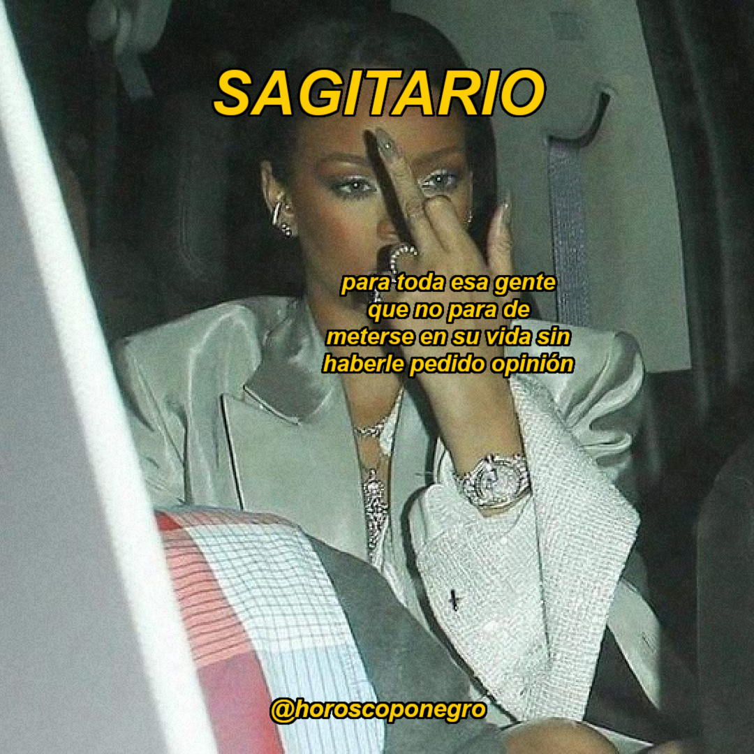 A ver si aprenden... 🤣 #sagitario #horoscoponegro