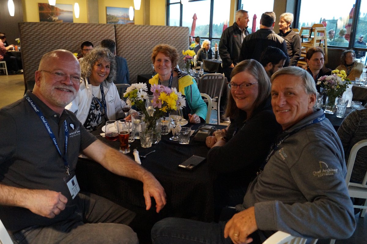 ChiefSoftware's tweet photo. What a great evening spent at Le Peep getting to know new connections in the industry. Many of our users have become great friends through Chief Architect and join us year after year. What a fun group! 

#chiefevents #chiefacademy #chiefarchitect

https://t.co/0SOHmikdFC https://t.co/lkf0cuiFjQ