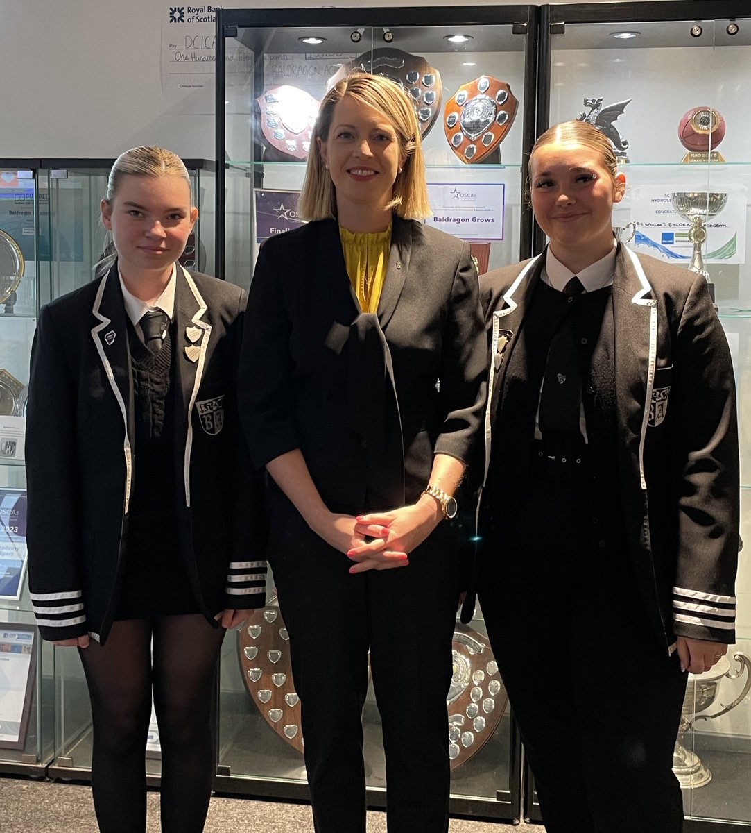 Baldragon_HT's tweet image. Huge thank you to @JennyGilruth MSP, Cabinet Secretary for Education &amp;amp; Skills, for taking time to visit @BaldragonAcad today, talk with our young people, talk with staff and hear about our school improvement journey. 
#DundeeLearning
