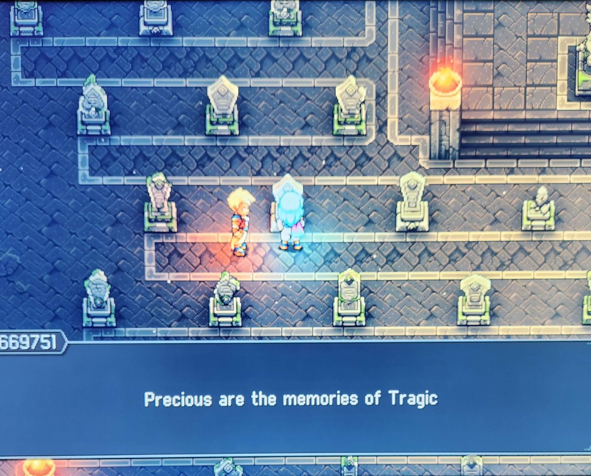 (Sea of Stars spoiler) My community already found my tombstone!!! RIP Tragic... kinda symbolic 😂❤