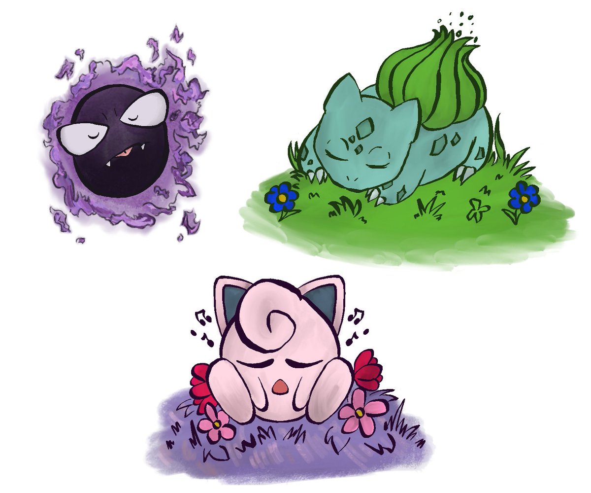 leonsartabode's tweet photo. Pokemon sleep? Yes.
Also hey, I'm back after a wee bit of not being active. https://t.co/mosgjneGzE