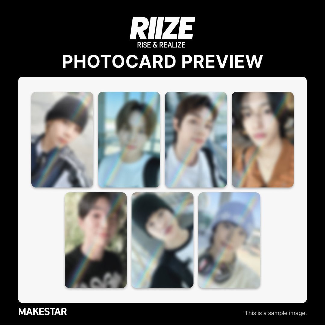 【韓国限定】RIIZE ライズ 写真展 トレカ ソンチャン