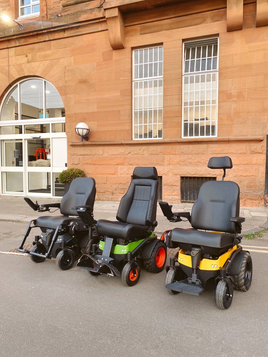 Three Series 5 powered wheelchairs are out for delivery today! All with varying levels of customisation, from different colours to custom footplates and seating! Get in touch and let us know how we can help #Series5 #wheelchair #wheelchairlife