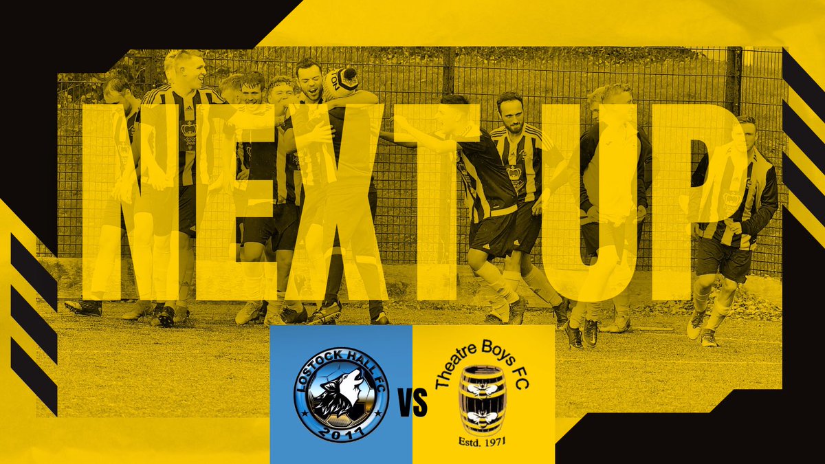 🔜 | This Sunday sees us take on last seasons runners up <a href="/fc_lostock/">Lostock Hall FC</a> 👊

Kick off at the Lostock Hall recreation ground is at 11am - Come on down and cheers on the boys as they look to continue their solid unbeaten start ⚽️

#TBFC🟡⚫️