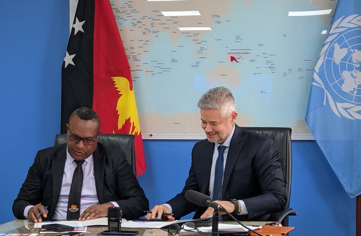 United Nations in Papua New Guinea tweet media