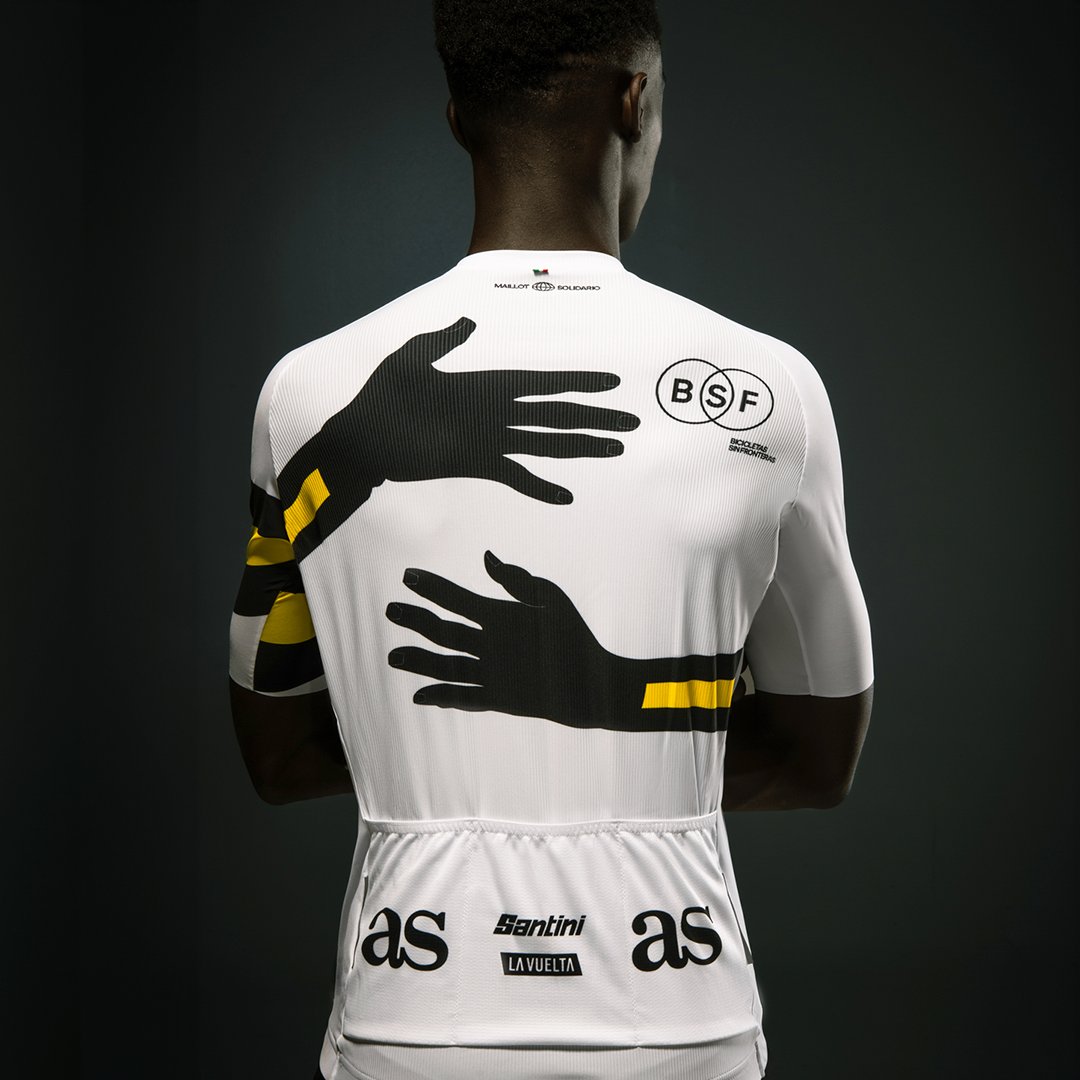 TradeInn se suma a la iniciativa del Maillot Solidario de la Vuelta 💛 Bicicletas Sin Fronteras y <a href="/lavuelta/">La Vuelta</a> han lanzado un reto fascinante. Crear la camiseta solidaria y vestir al equipo de los que creen en un mundo mejor. 

➡️ tradeinn.com/bikeinn/es/BSF…
