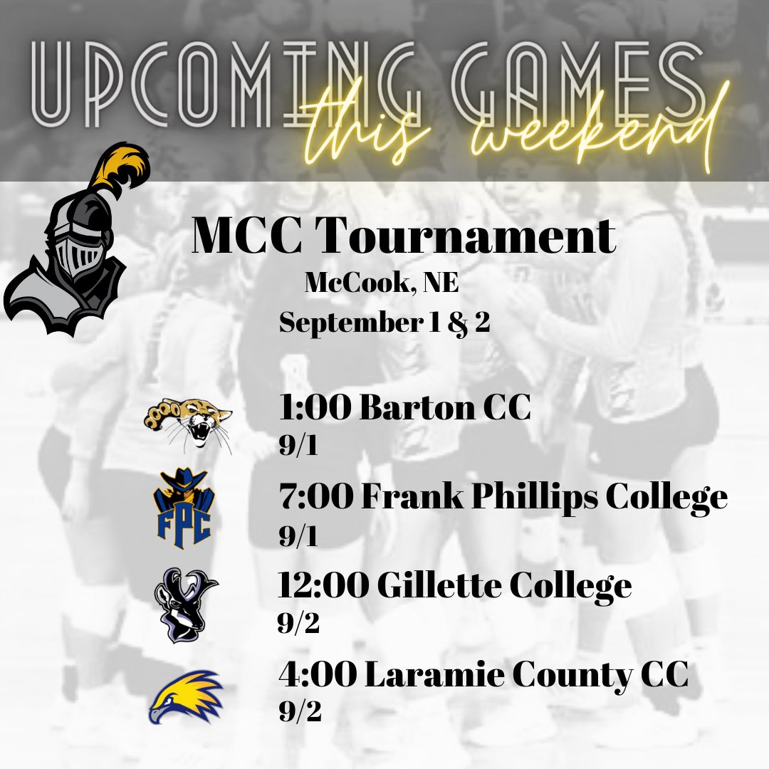 Knights head to McCook for another big weekend! #goknights #knightfamily