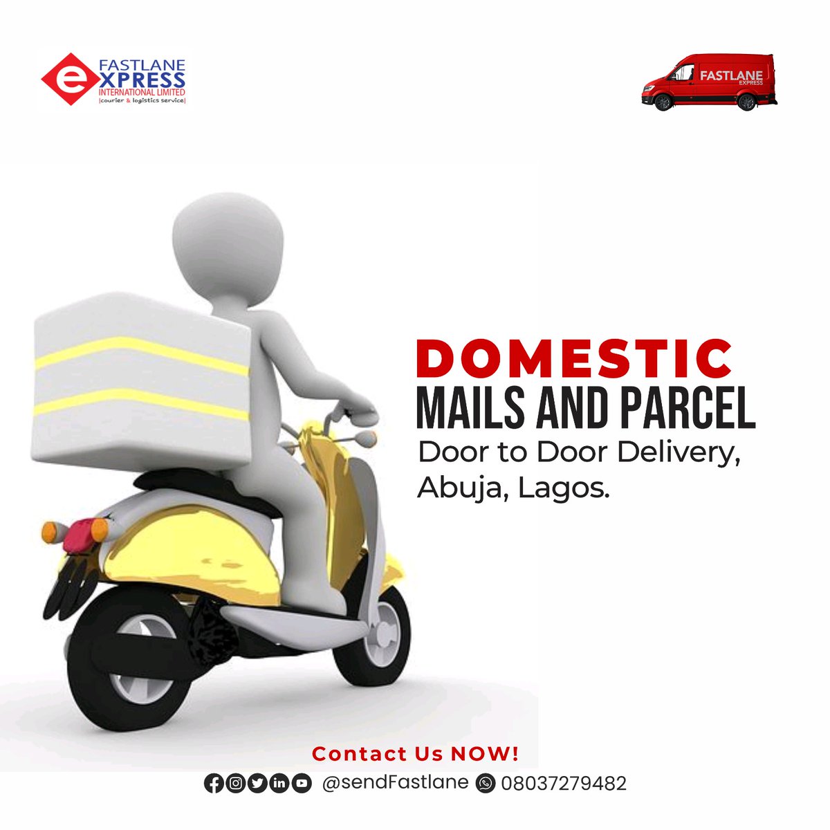 Trust us to keep your logistics seamless. With dedication and efficiency, we're ready to navigate the month ahead. 

#sendfastlane #fastlane #abujalogistics #expressdelivery #abujabusiness #OnTimeEveryTime #LogisticsMasters