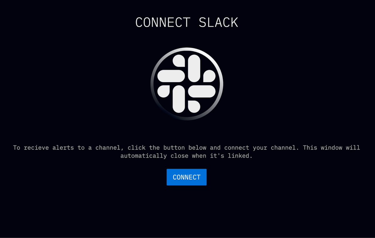 Arkham Alerts now support Slack. Connect a new Alert with Slack to push transaction data to your workspace directly.