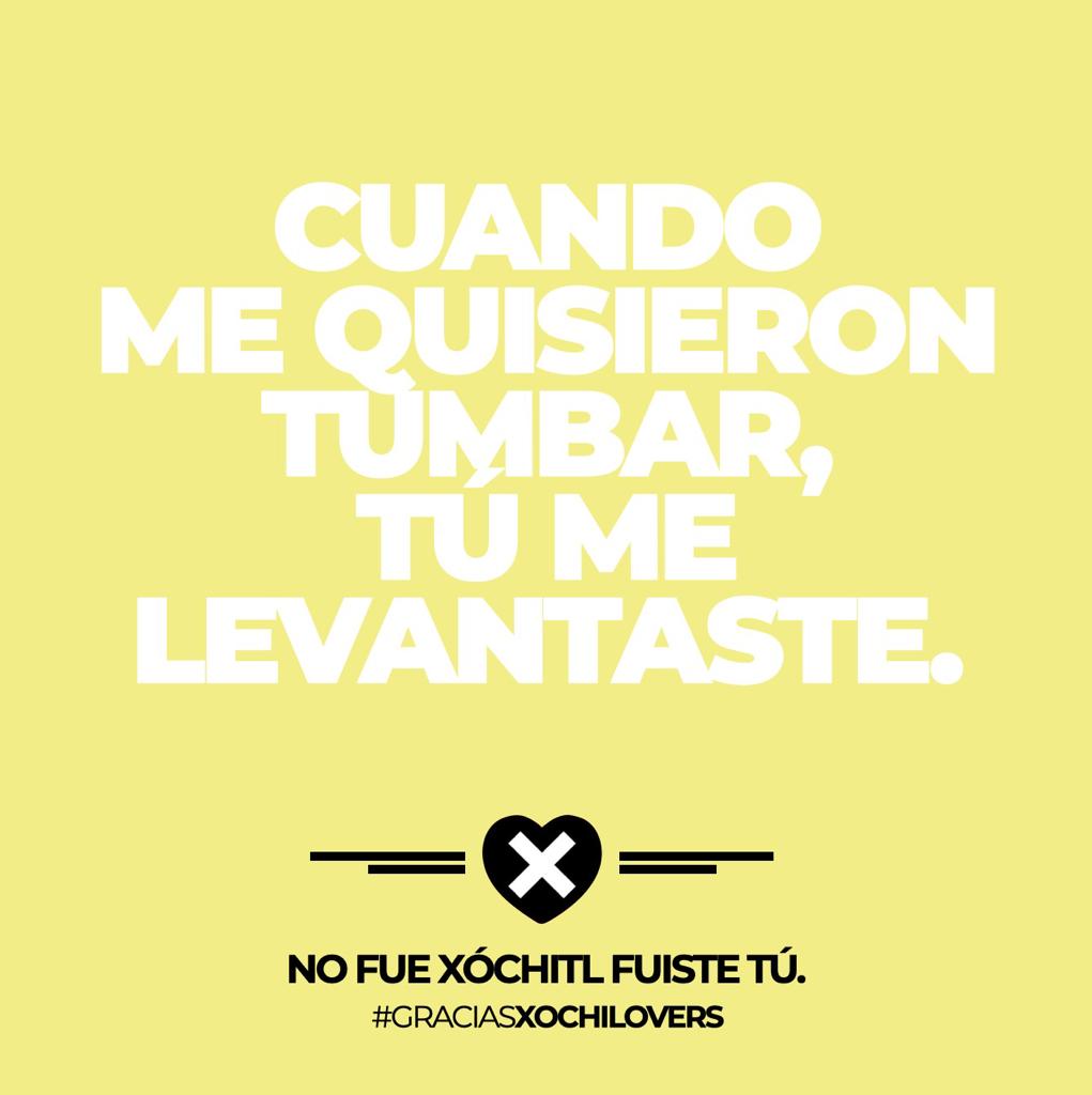 A la elección ciudadana nada la detiene, somos millones los que queremos un cambio para que México sea ese país que tanto hemos soñado.

¡El poder ciudadano es inquebrantable! 💪🏻🇲🇽

#TodXSomosX 
#GraciasXochilovers