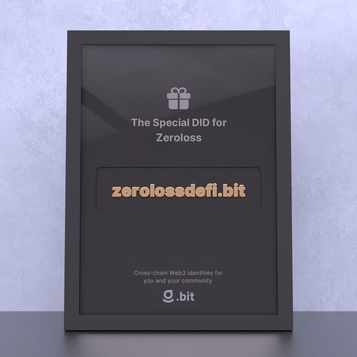 zerolossdefi's tweet photo. In partnership with @dotbitHQ "🎉 🥳 🙌 @zeroloss_defi acquires ownership of "zerolossdefi.bit"
We now have a unified cross-chain #decentralized identity in #Web3 to protect our brand now and into the future.
#ZerolossOAT #zeroloss #defi https://t.co/3gWSqzOgiw