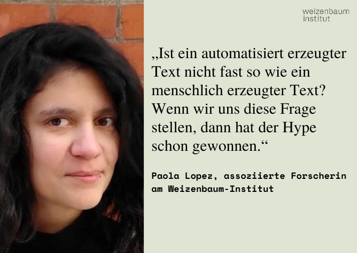 Im @redaktionmerkur schreibt Paola Lopez über ChatGPT & Co. @techdo_berlin Der vollständige Artikel ist hier verfügbar: merkur-zeitschrift.de/artikel/chatgp…