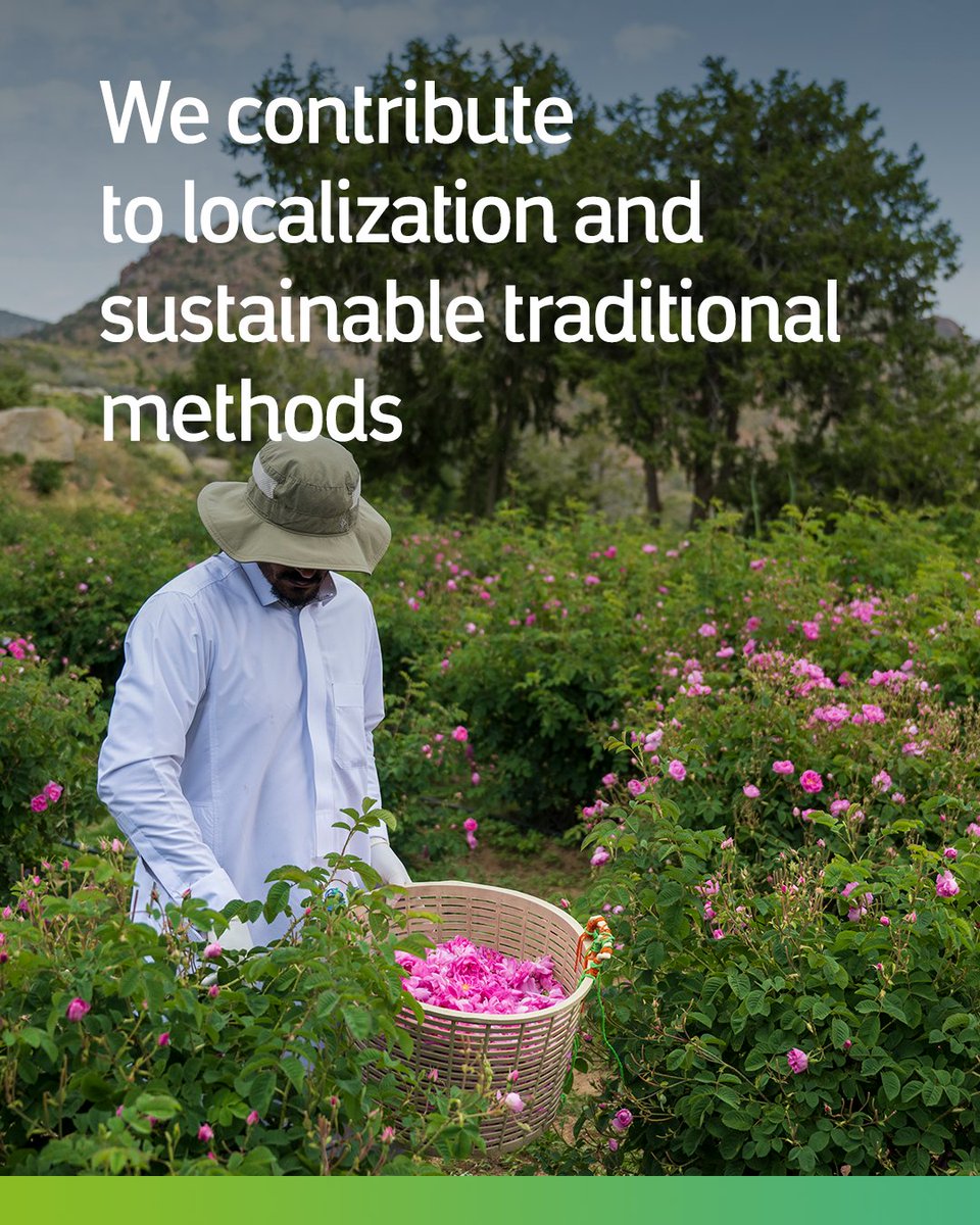 With an annual production capacity of up to 100,000 units, our Roseyar factory can meet the demand for body care products while strengthening the capabilities of the Kingdom’s working hands to help diversify their sources of income

#aramco90th
#aramco