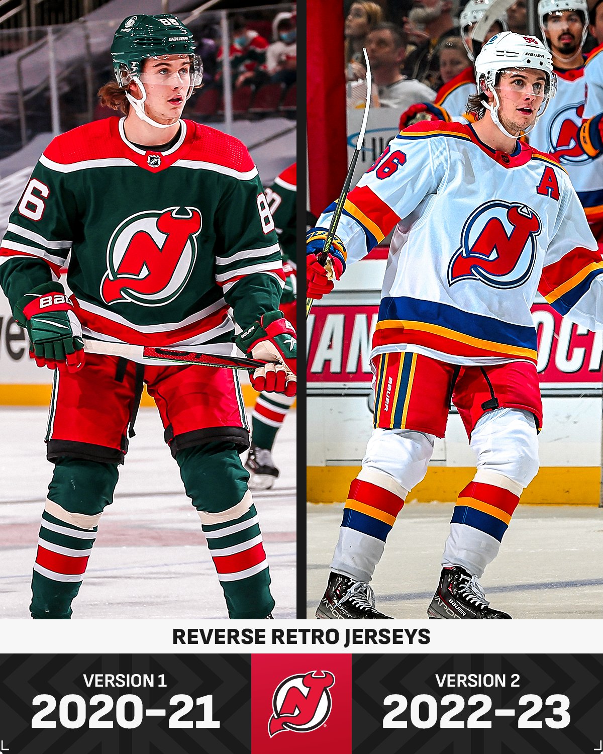 The Devils had the perfect post about their Reverse-Retro threads - Article  - Bardown