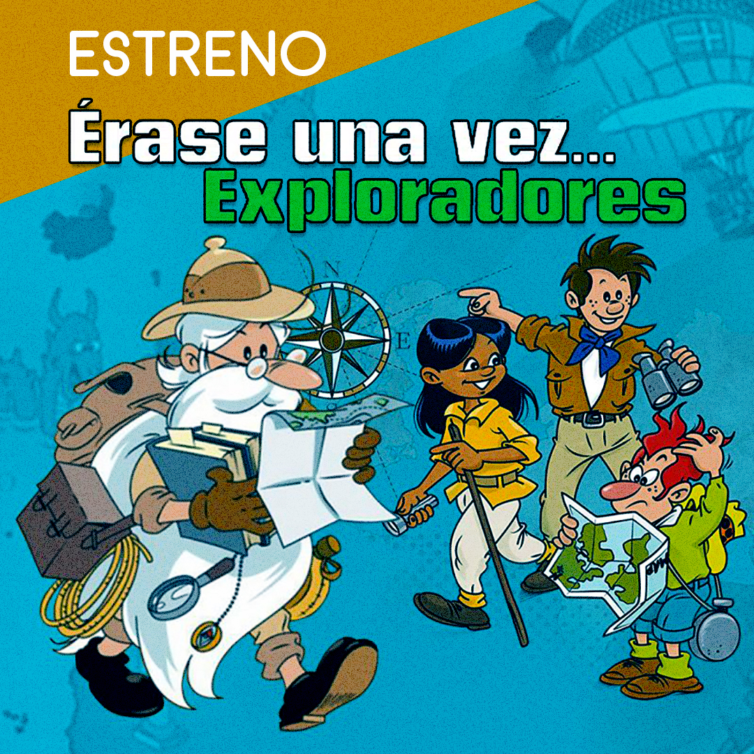 FamiplayTV's tweet photo. 🌍 ¡Viaja en el tiempo y el conocimiento con "Érase una vez... Exploradores"! 🕰️📚

Prepárate para un emocionante viaje educativo que te llevará a descubrir las maravillas de nuestro mundo. 🌟

¡Disponible en Famiplay!

.
#cinecongarantias #Famiplay #tiempoenfamilia https://t.co/wX8mYajYAV