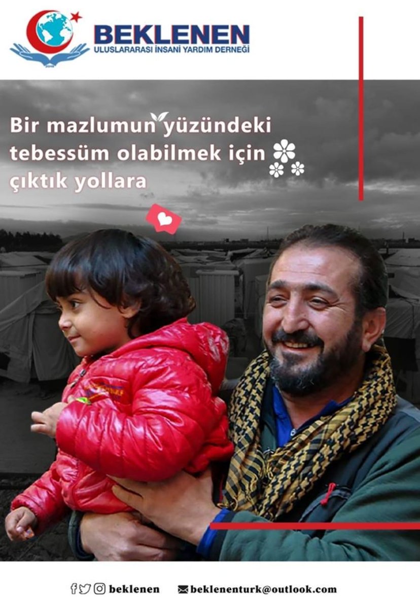 BeklenenUIYD's tweet photo. Bir mazlumun yüzündeki tebessüm olmak için çıktık yollara #BEKLENENTÜRK🇹🇷

🇹🇷Beklenen Uluslararası İnsani  Yardım Derneği🇹🇷
🌐https://t.co/HVh8OIfWJQ 
📩iletisim@beklenen.org 
📲0530 706 81 87
@beklenenuiyd
Sizi Bekleyenler Var🌿
#beklenensensin 
#beklenen https://t.co/UAMiGxBQwL