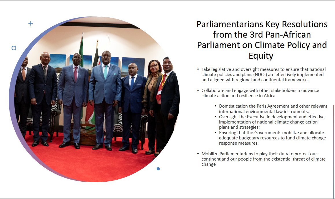 PACJA1's tweet photo. Equipping  African parliamentarians with knowledge and tools is pivotal. Let's strengthen oversight, influence policy, and drive impactful climate action      on a regional and global scale. #MPs4ClimateAction #ACSweWant #ACS2023 #COP28 #ClimateJustice https://t.co/yJ2BsGUMDi
