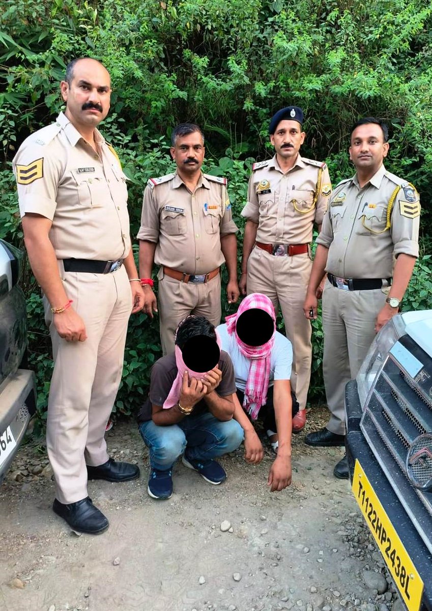 #War_against_drugs
#bigcatch 
@himachalpolice 
PS Sarkaghat team recovered 3.406 Kgs Charas &106 grams Opium from two persons near Paplog, Sarkaghat.  Case FIR No. 159/23 has been registered at PS Sarkaghat & further investigation of the case is in progress.
@MandiPolice