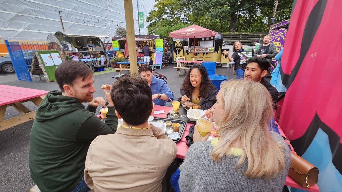 sundrivesocial's tweet photo. Our second culture night was organised by Sundrive member Daanish, featuring the delicious street food from Dosa Dosa! 🇮🇳 

 #frisbee #ultimatefrisbee #disc #flyingdisc #IFDA #ultimatefrisbeeireland #socialexercise #social #exercise #dublin #dublinsouth #ireland #eamonnceannt https://t.co/XaCC8lTomf