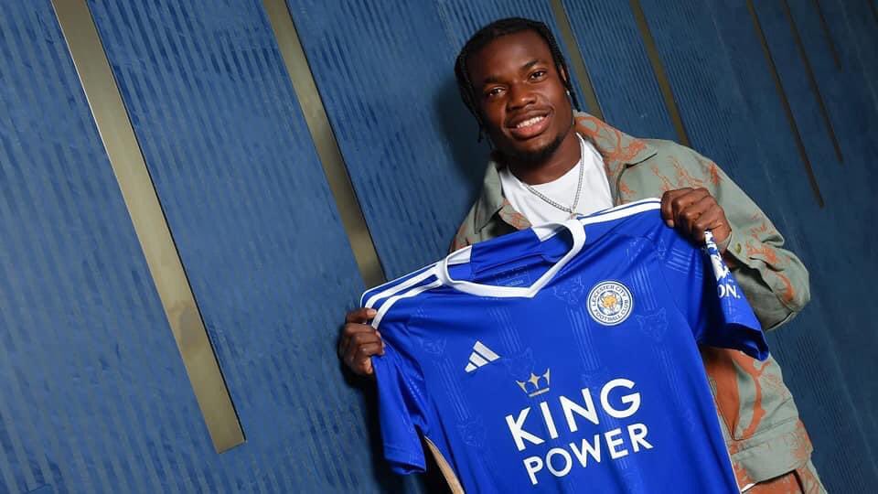 HAPPY989FM's tweet photo. 🚨 Ghanaian winger Abdul Fatawu Issahaku joins Leicester City on a loan deal from Sporting Lisbon🇬🇭❤️

#Transferfilla
#HappySports https://t.co/D6zd31H33f